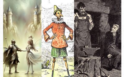 The Smith and the Devil, Pinocchio, and The Knight and the Fairy